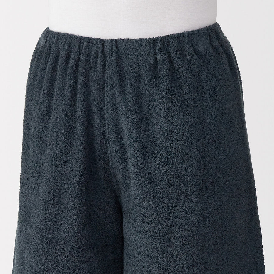 W's Side seamless wearable pile towel S/S pajamasOff WhiteXS