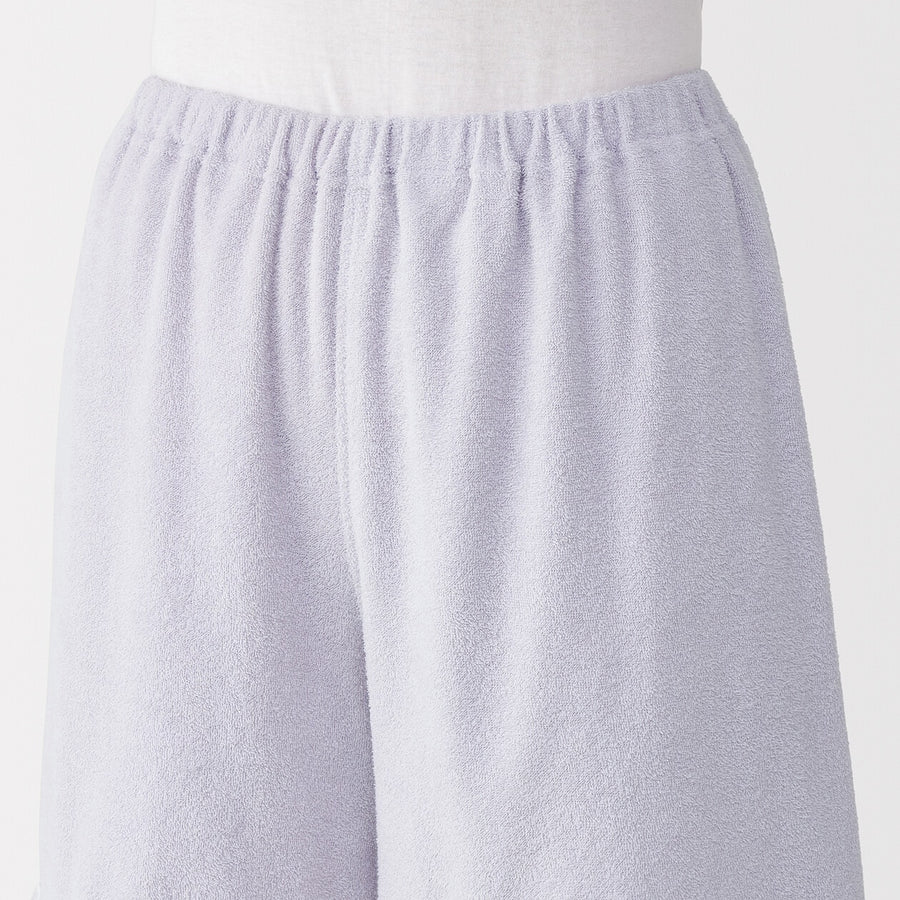 W's Side seamless wearable pile towel S/S pajamasOff WhiteXS