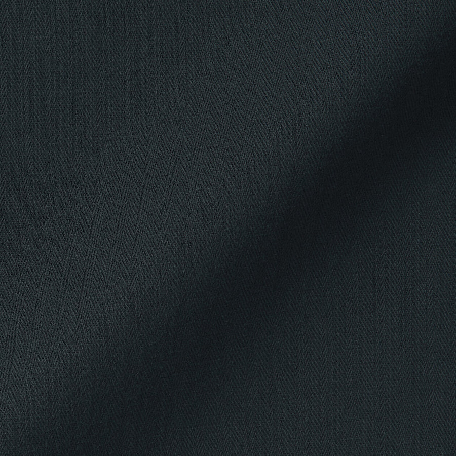 M's Kapok blend herringbone coverall BlackXS