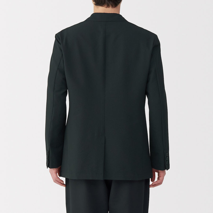 M's Breathable seersucker jacket Medium greyXS