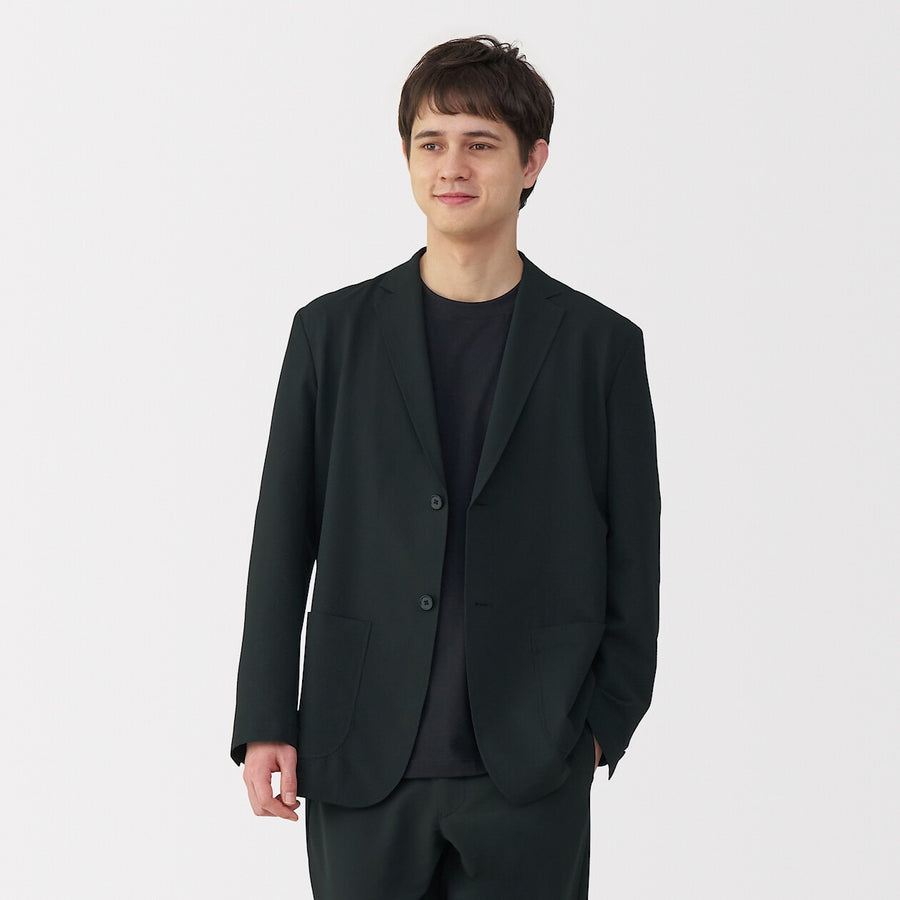 M's Breathable seersucker jacket Medium greyXS