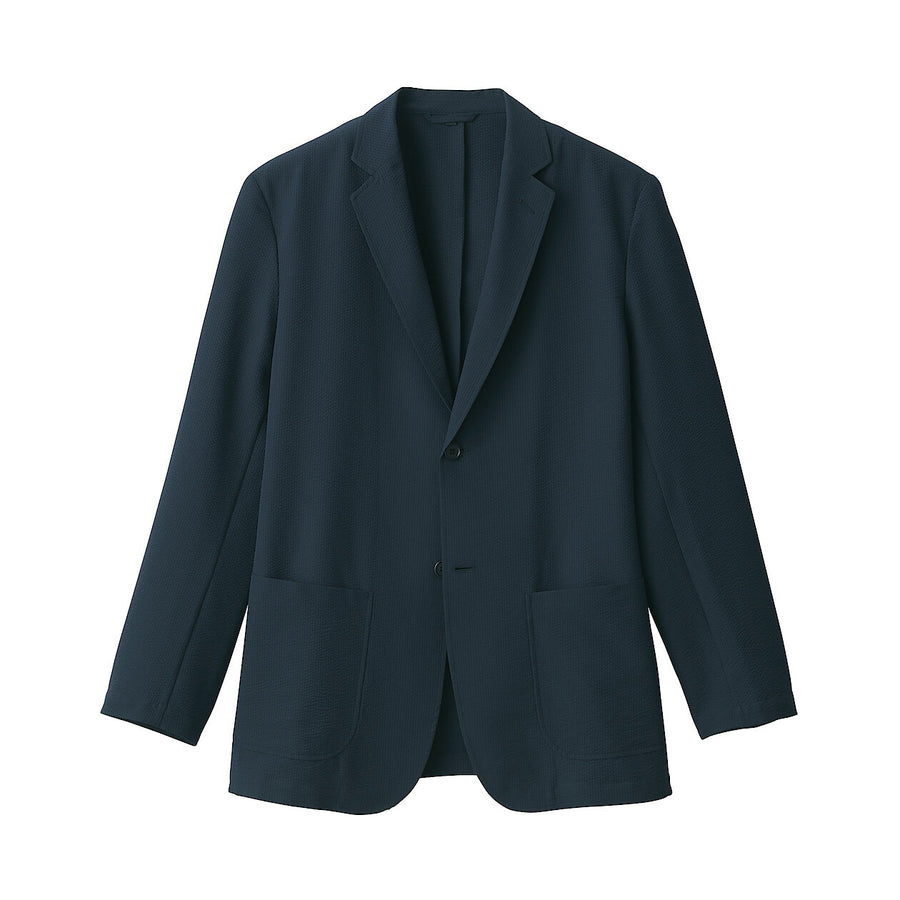 M's Breathable seersucker jacket Medium greyXS