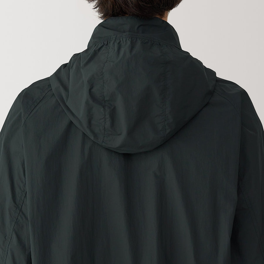 M's Water repellent pocketable windbreaker BlackXS