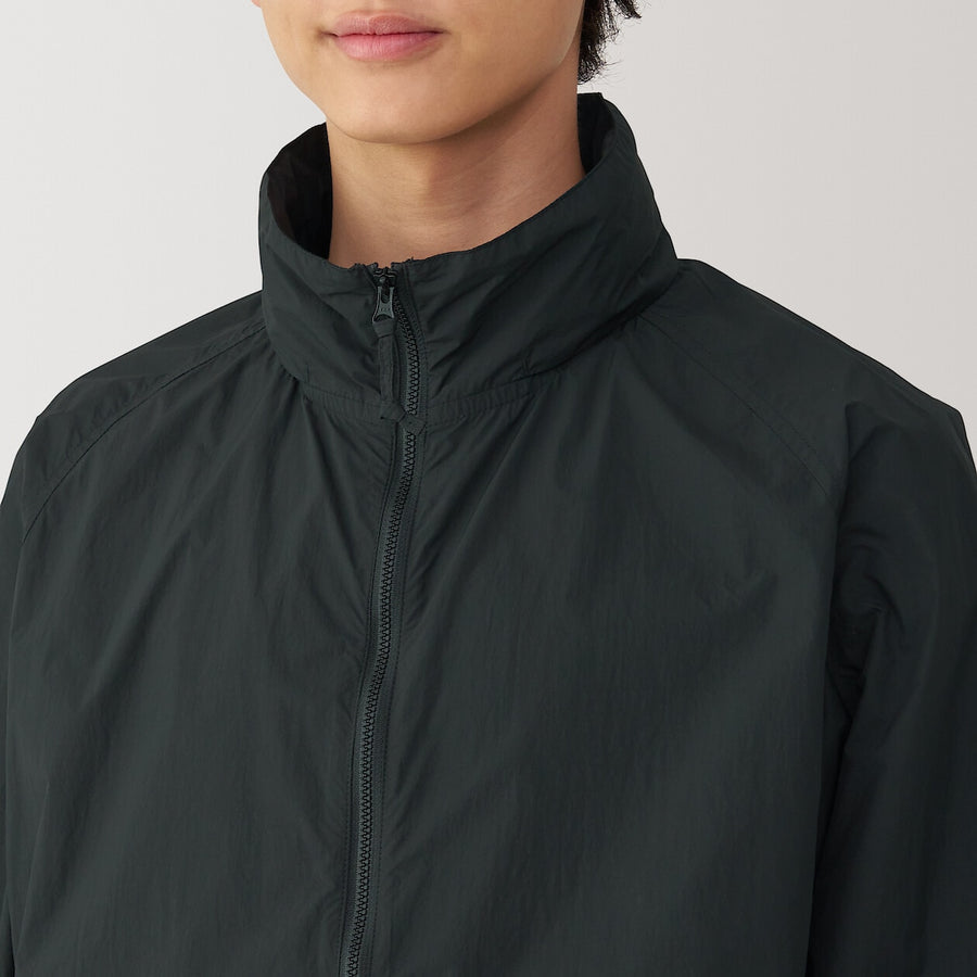 M's Water repellent pocketable windbreaker BlackXS