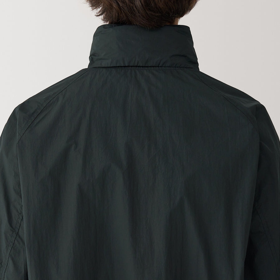 M's Water repellent pocketable windbreaker BlackXS
