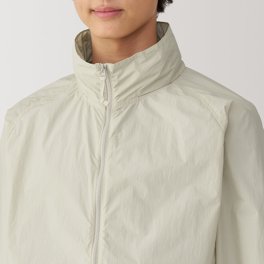 M's Water repellent pocketable windbreaker BlackXS