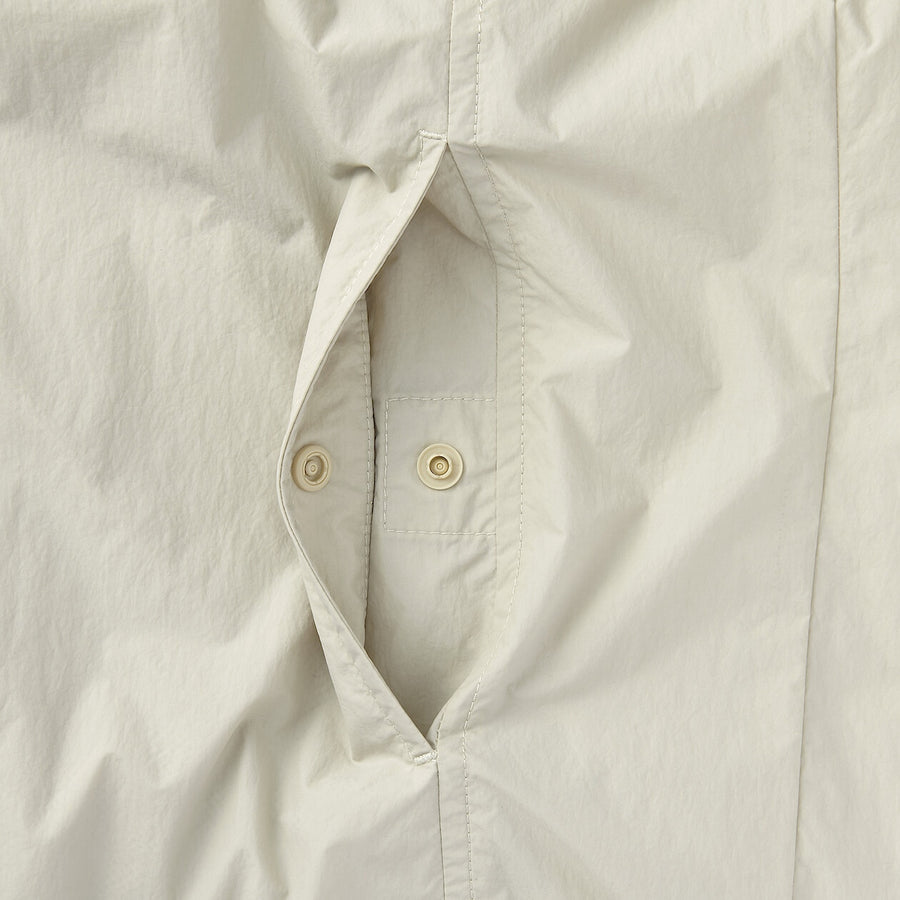 M's Water repellent pocketable windbreaker BlackXS