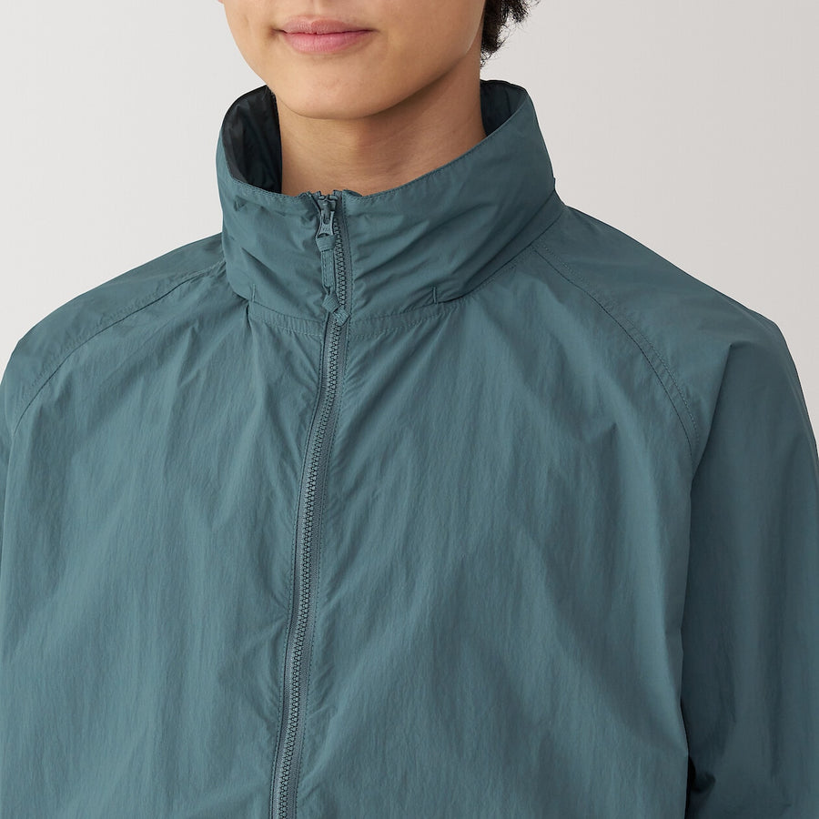 M's Water repellent pocketable windbreaker BlackXS
