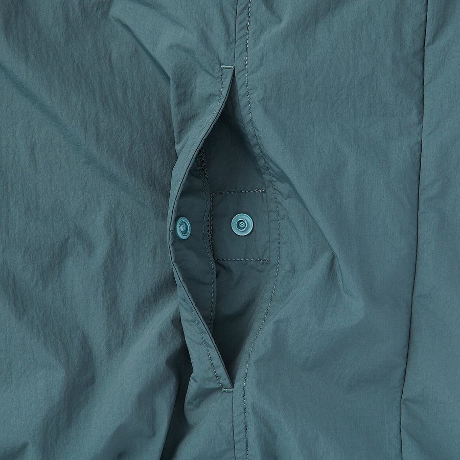 M's Water repellent pocketable windbreaker BlackXS
