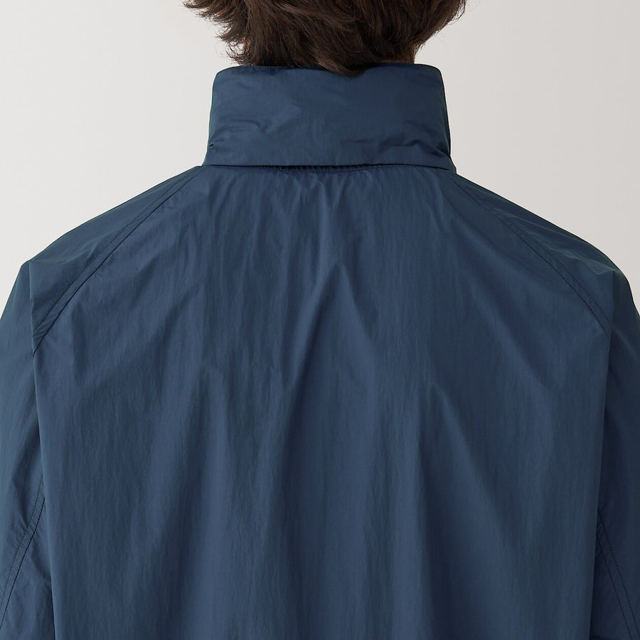 M's Water repellent pocketable windbreaker BlackXS