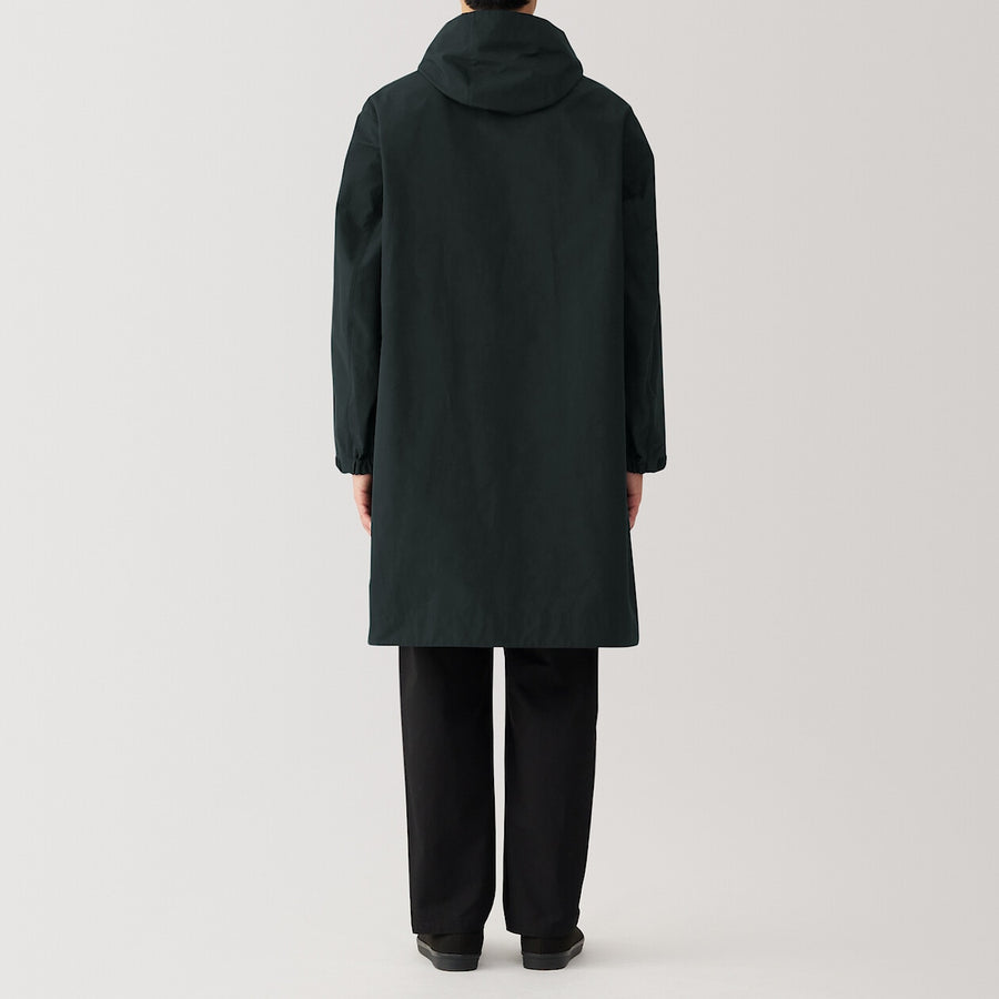 M's Water repellent hooded coat BlackXS
