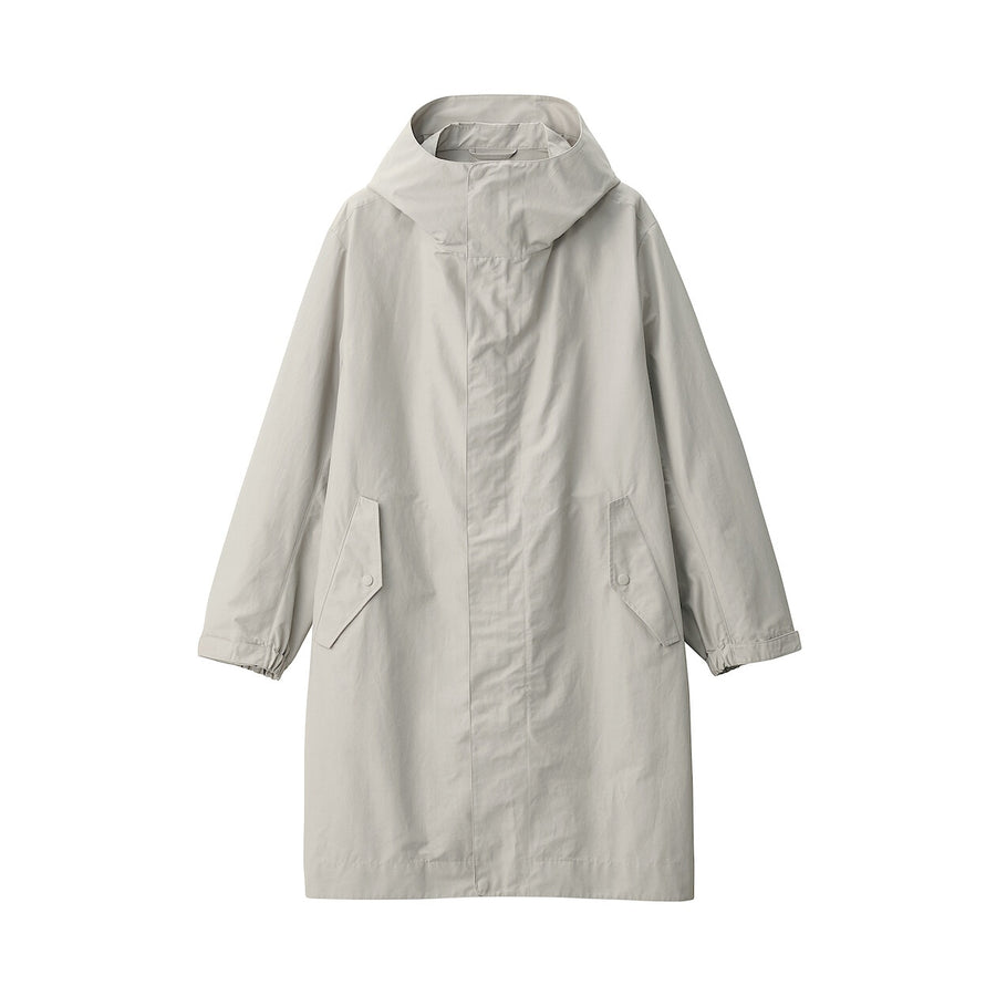 M's Water repellent hooded coat BlackXS