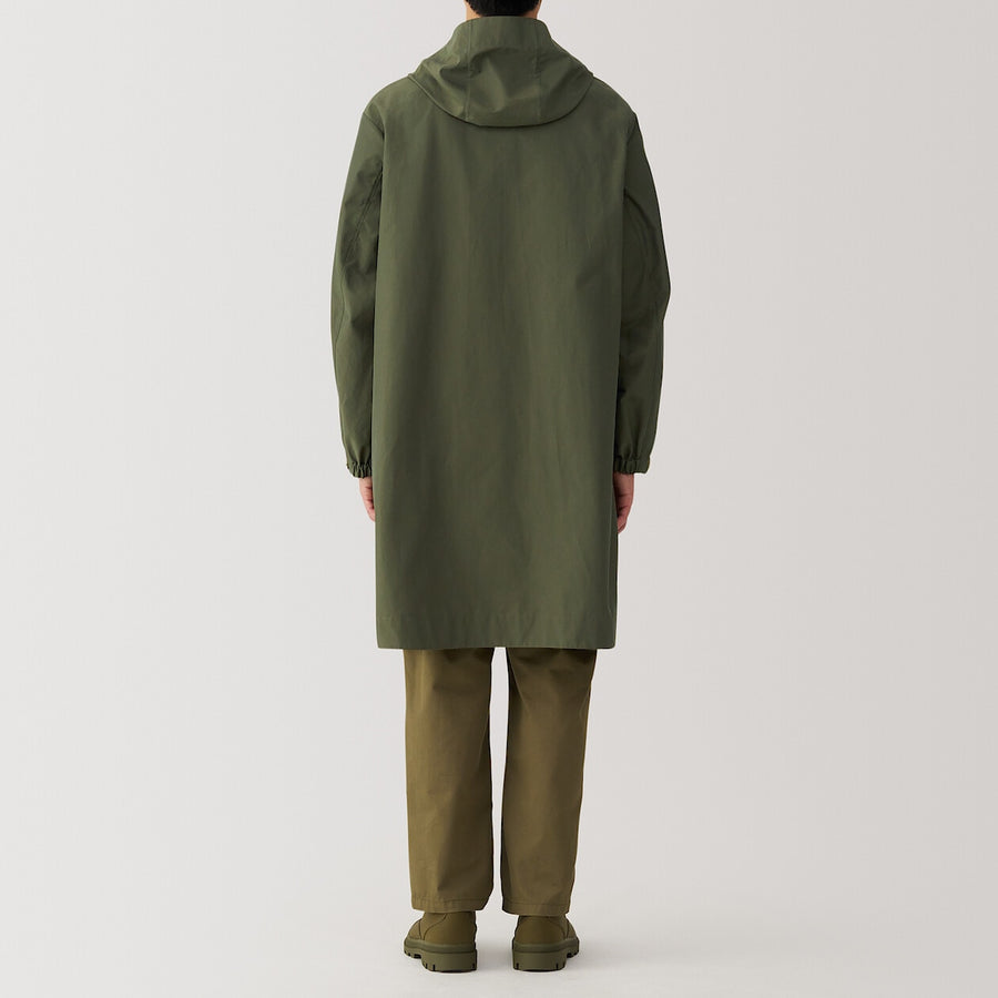 M's Water repellent hooded coat BlackXS