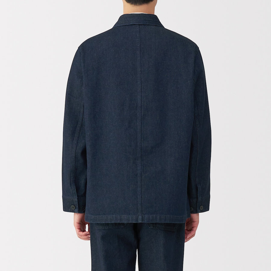M's Kapok blended denim coverall Dark NavyXS