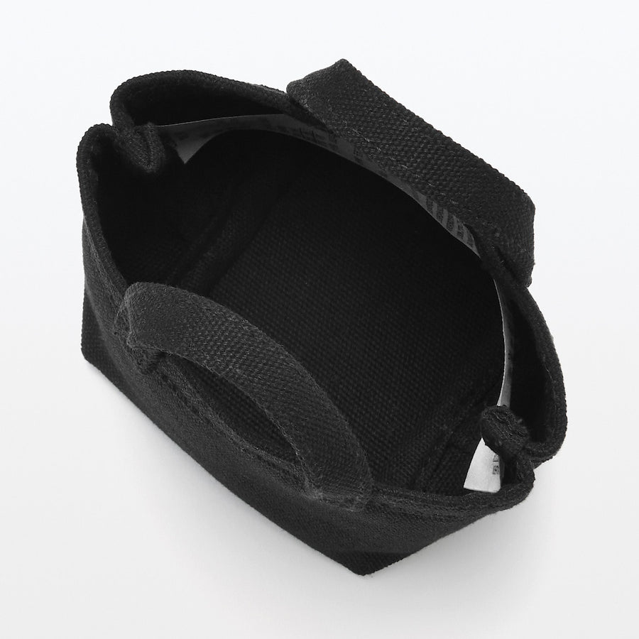 MINI canvas tote bag Black