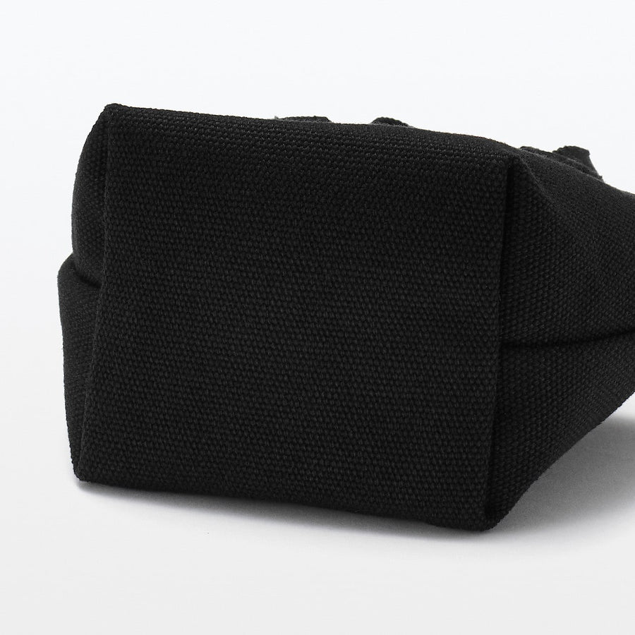 MINI canvas tote bag Black