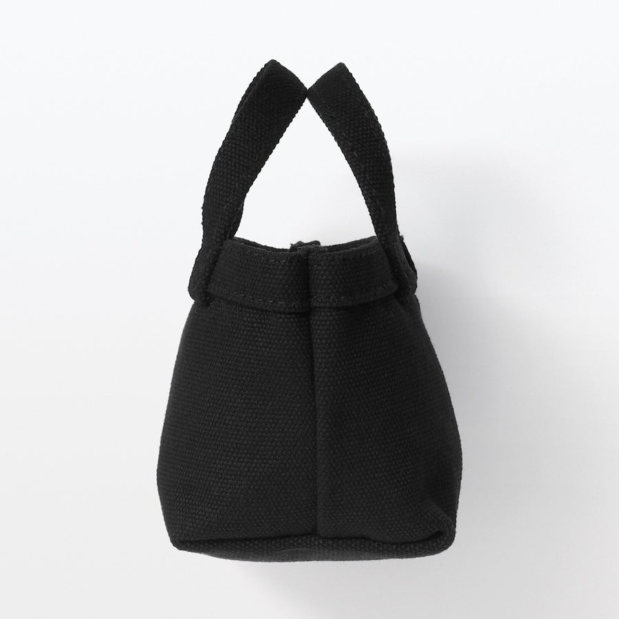 MINI canvas tote bag Black