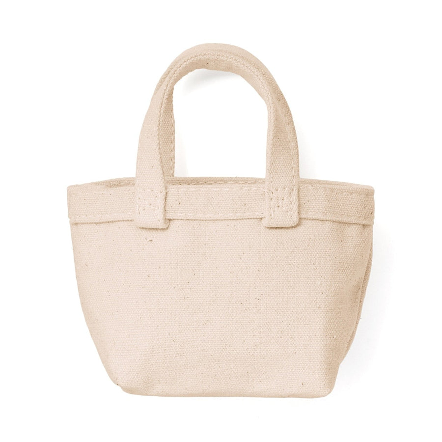 MINI canvas tote bag Black