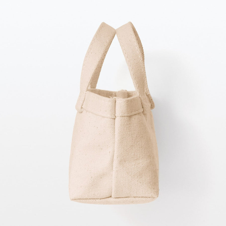 MINI canvas tote bag Black