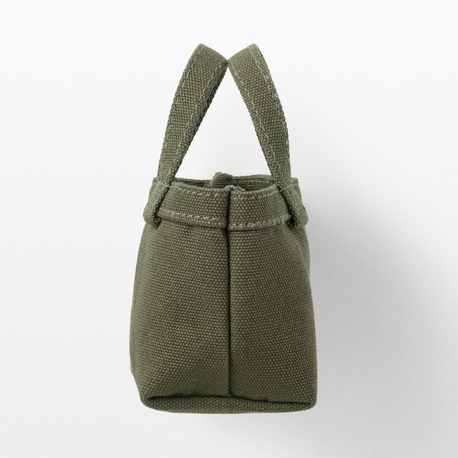 MINI canvas tote bag Black