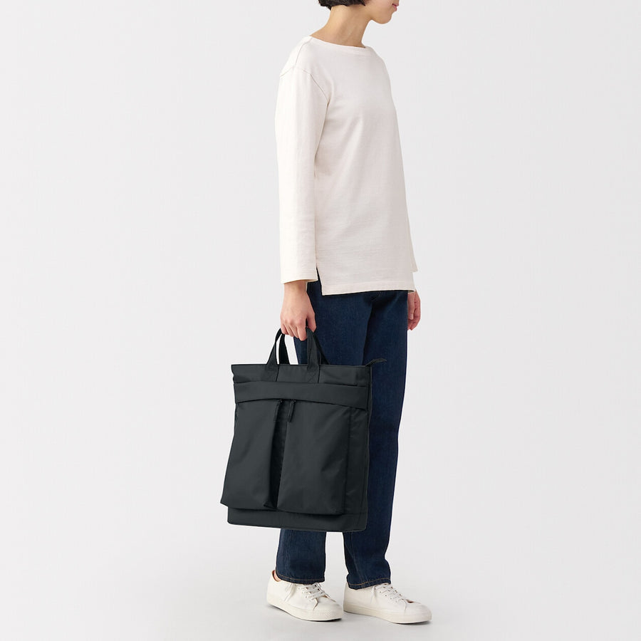 Nanamica Water Repellent Way Tote Bag Buy MUJI 2-Way Water