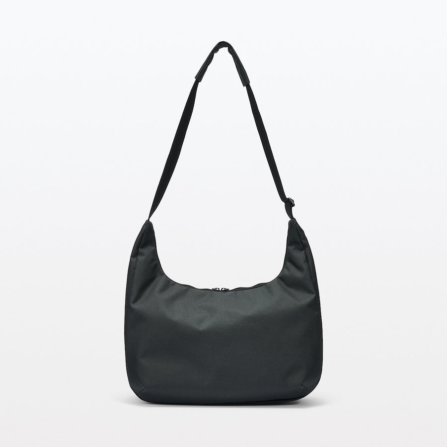 2-Way water repellent one shoulder bag Black