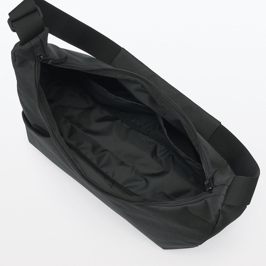 2-Way water repellent one shoulder bag Black