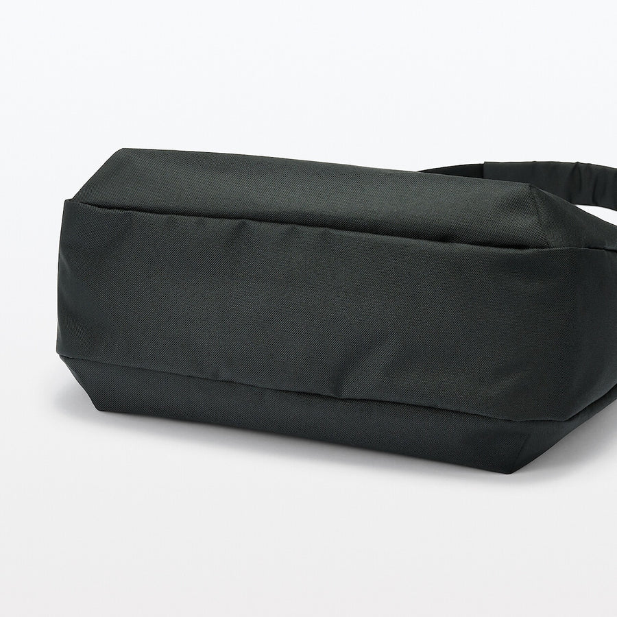 2-Way water repellent one shoulder bag Black
