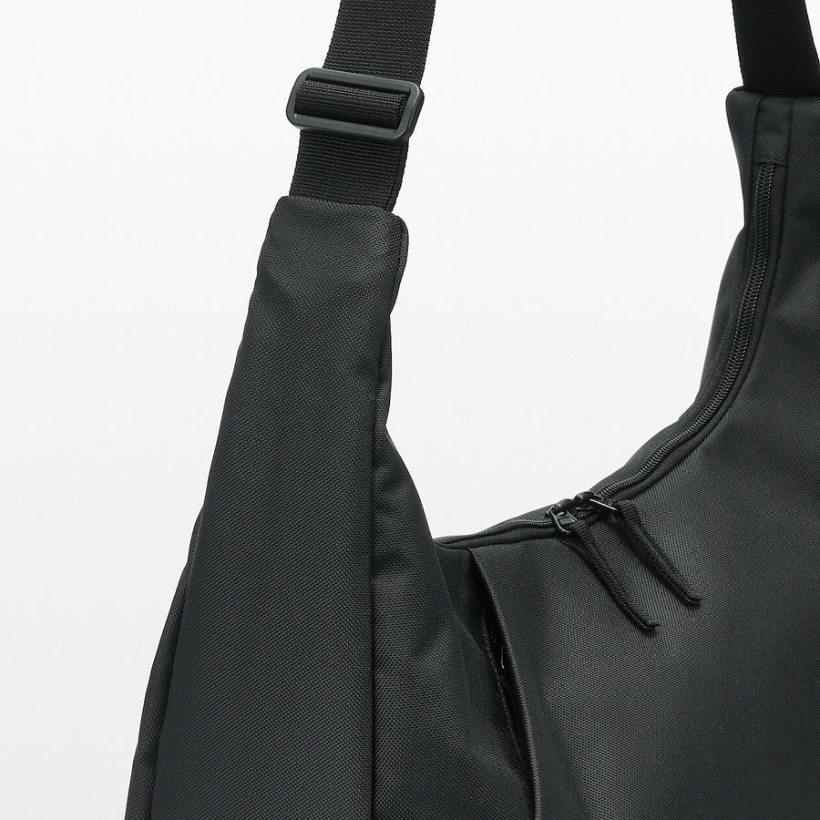 2-Way water repellent one shoulder bag Black