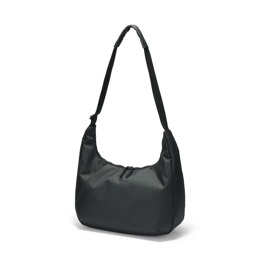 2-Way water repellent one shoulder bag Black