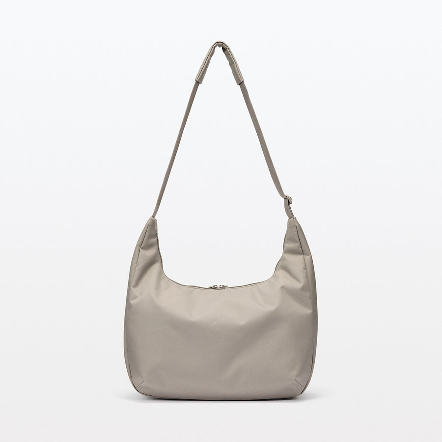2-Way water repellent one shoulder bag Black