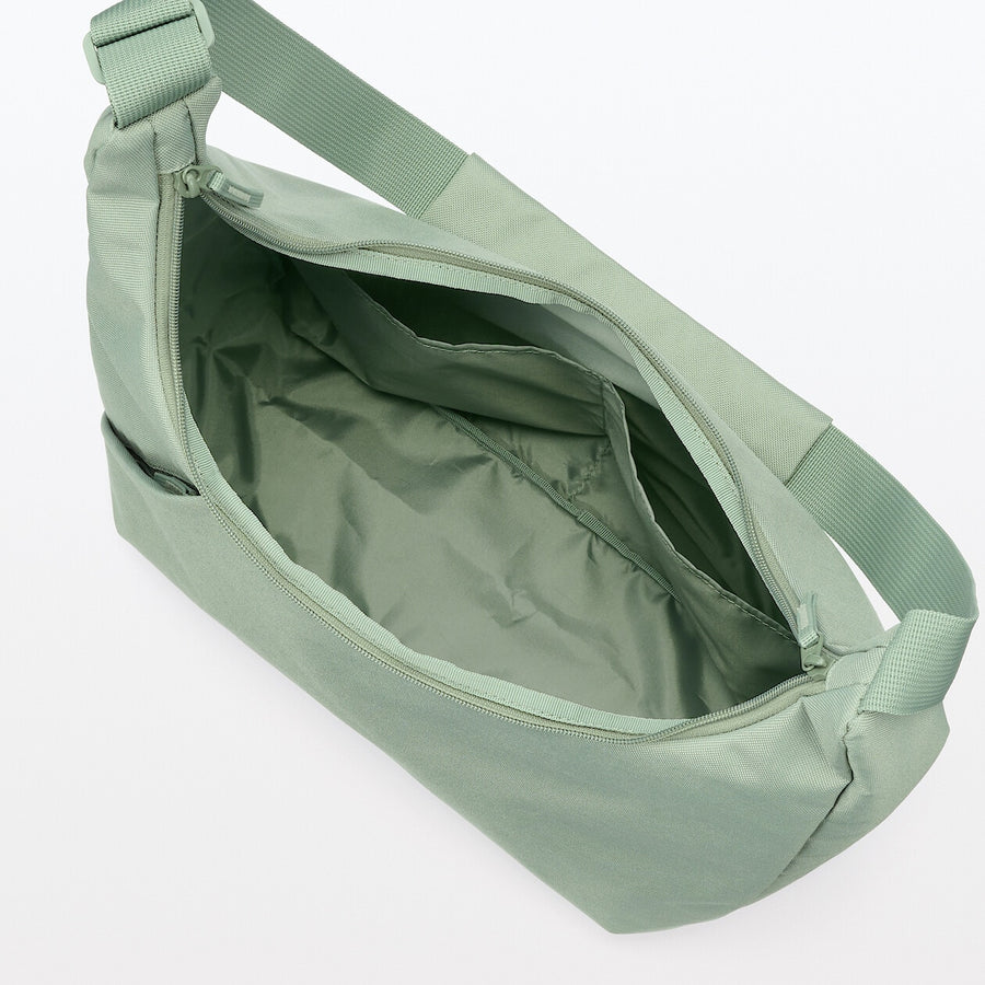 2-Way water repellent one shoulder bag Black