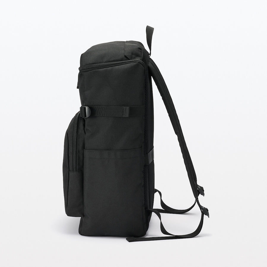 Fatigue reduction water repellent toploader backpackBlack