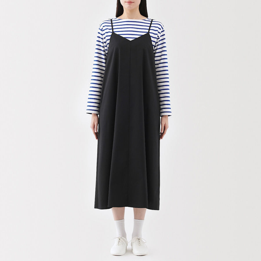 W's Quick dry broadcloth Camisole dress BlackXS