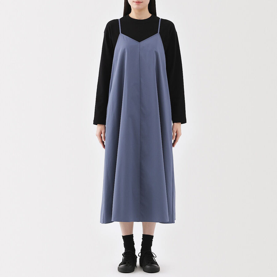 W's Quick dry broadcloth Camisole dress BlackXS
