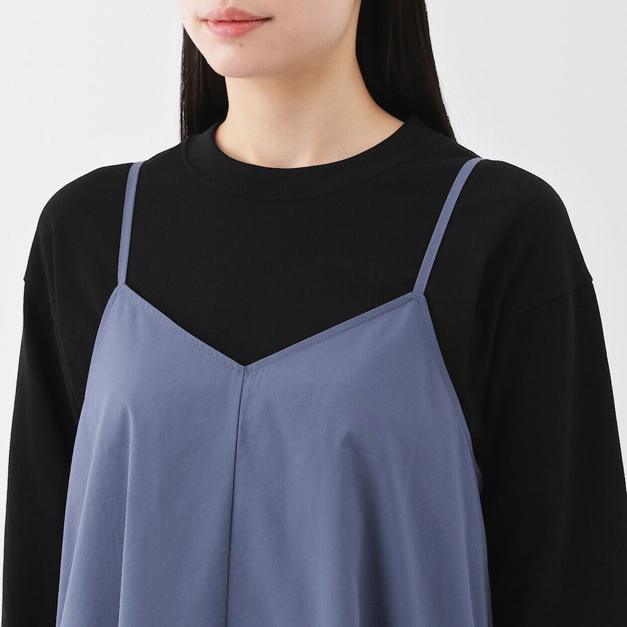 W's Quick dry broadcloth Camisole dress BlackXS