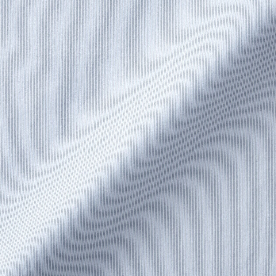 W's Washed broadcloth Stand collar long shirt WhiteXS