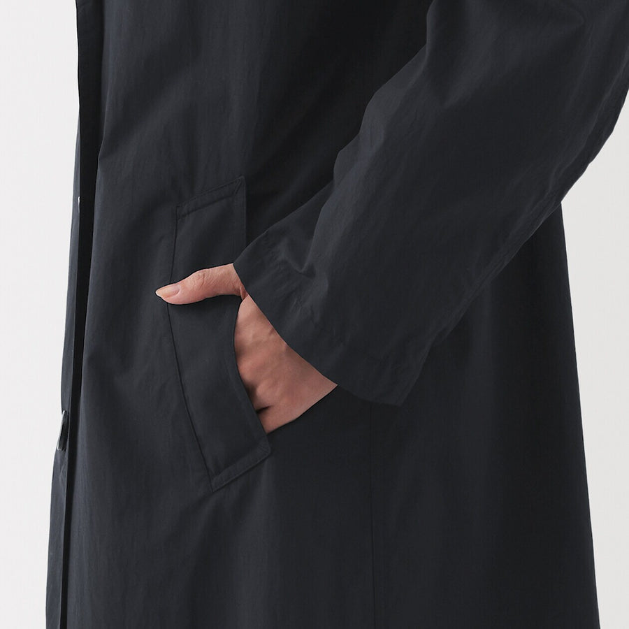 W's Water repellent Trench coat Smoky GreenXS