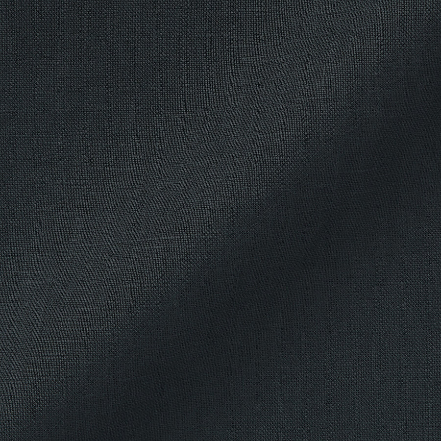 M's Linen washed tapered pants BlackXS