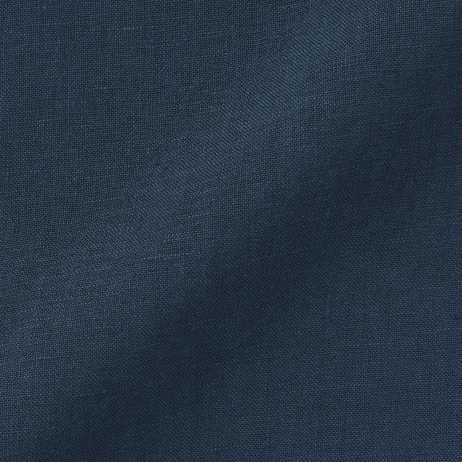 M's Linen washed tapered pants BlackXS