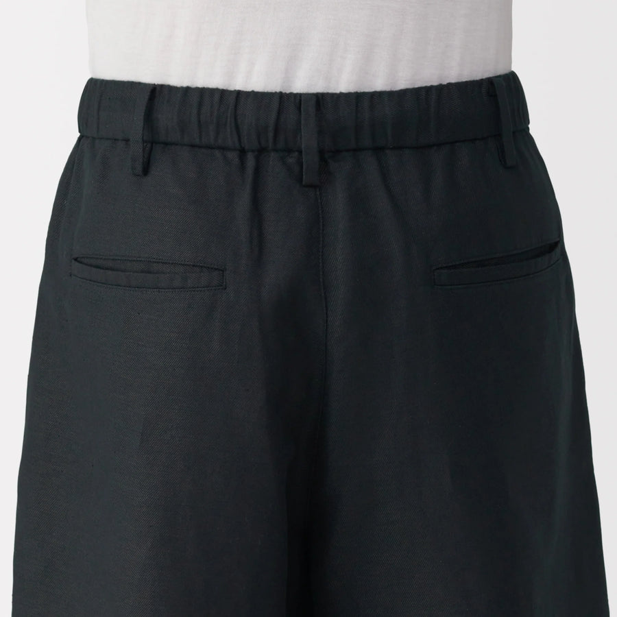 Hemp Blend Twill Shorts