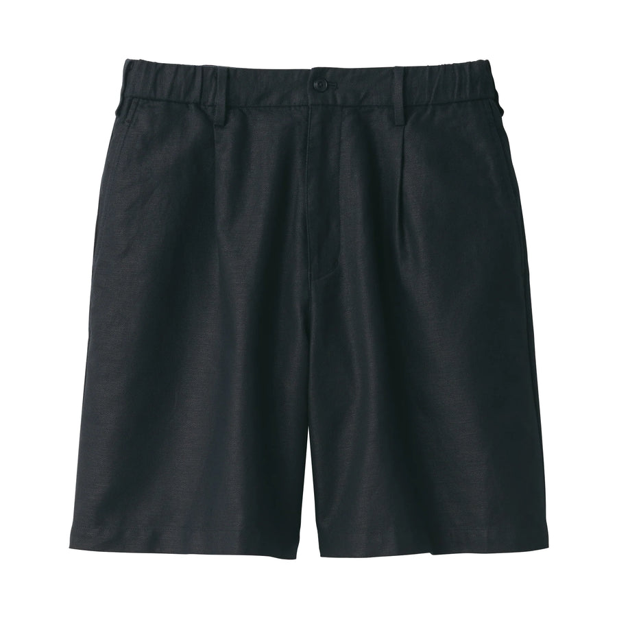 Hemp Blend Twill Shorts