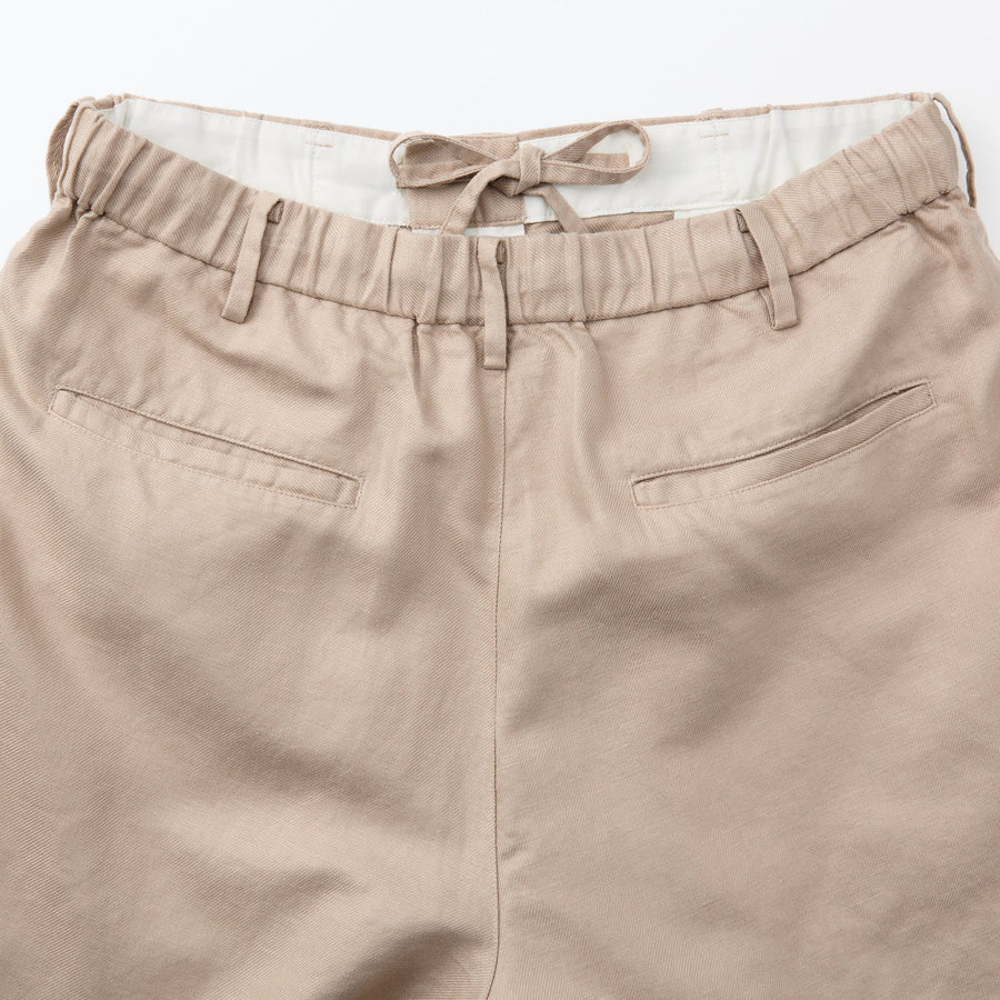 Hemp Blend Twill Shorts
