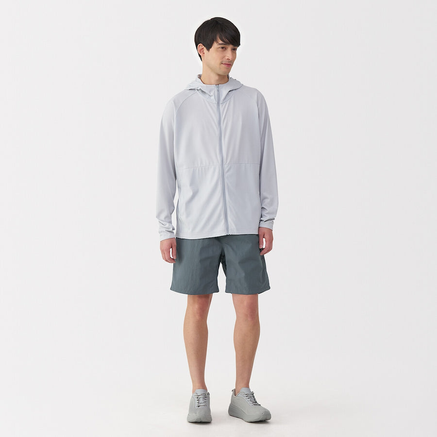 M's Water repellent shorts Medium greyXS