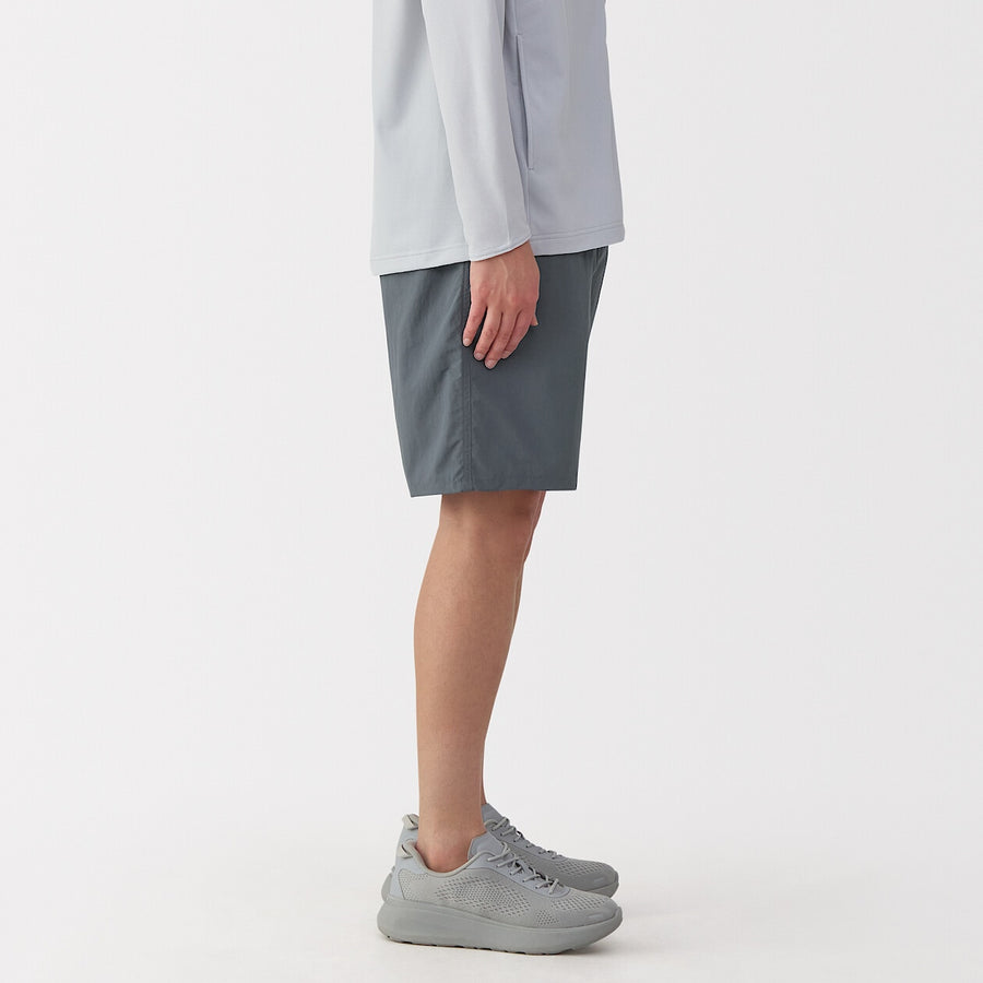 M's Water repellent shorts Medium greyXS