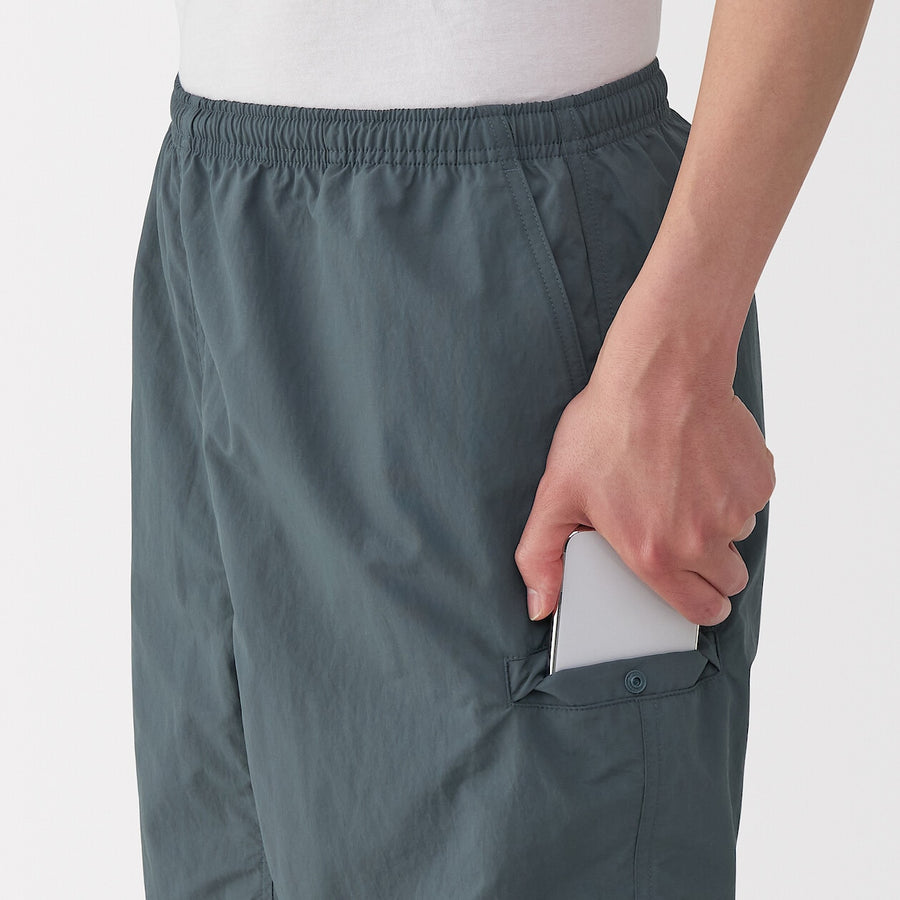 M's Water repellent shorts Medium greyXS