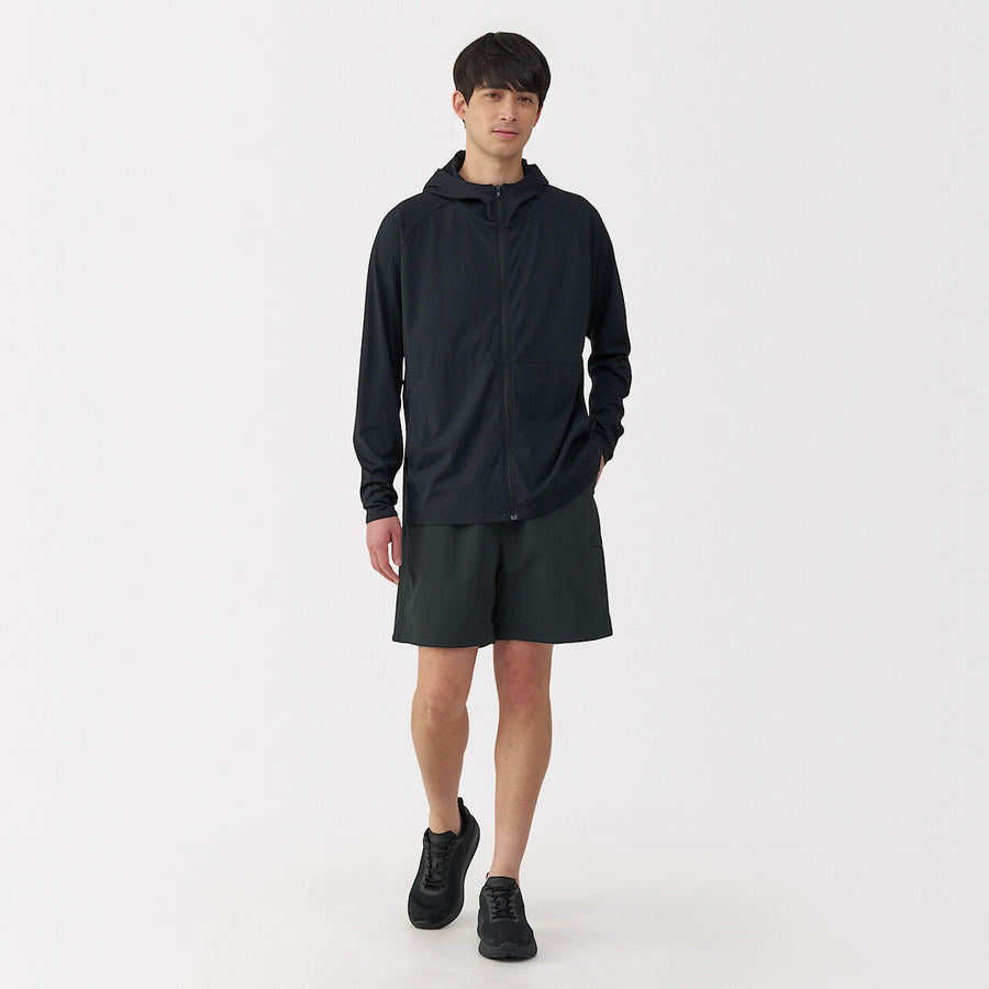 M's Water repellent shorts Medium greyXS