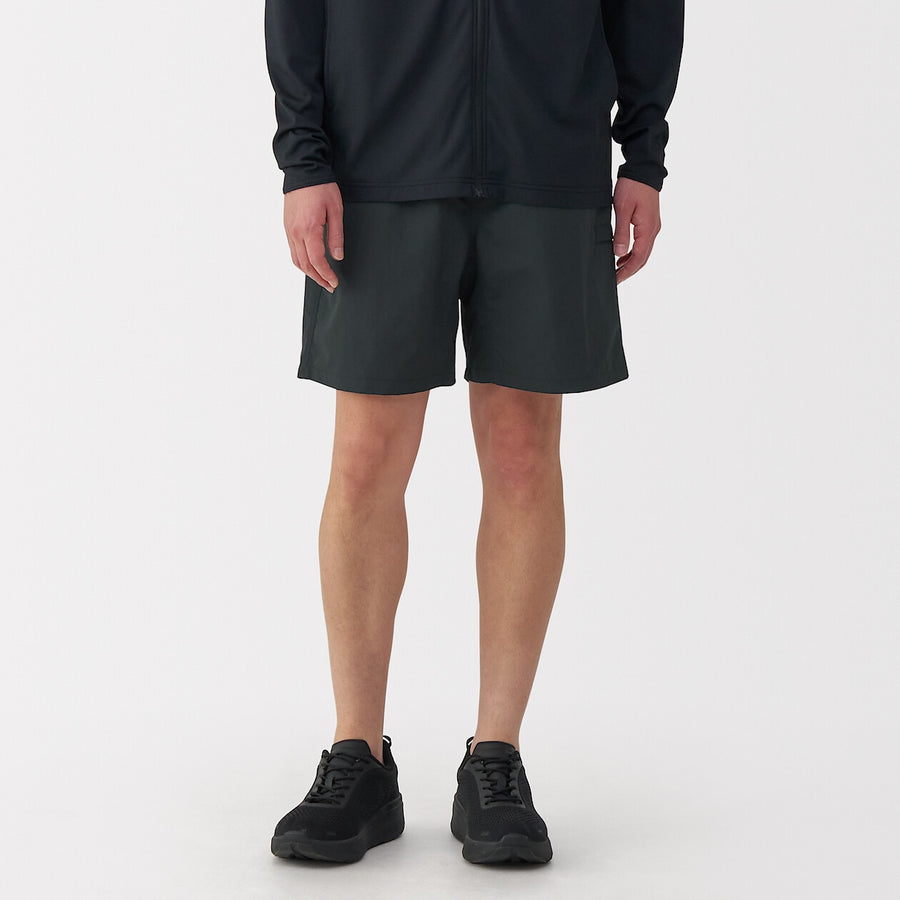 M's Water repellent shorts Medium greyXS