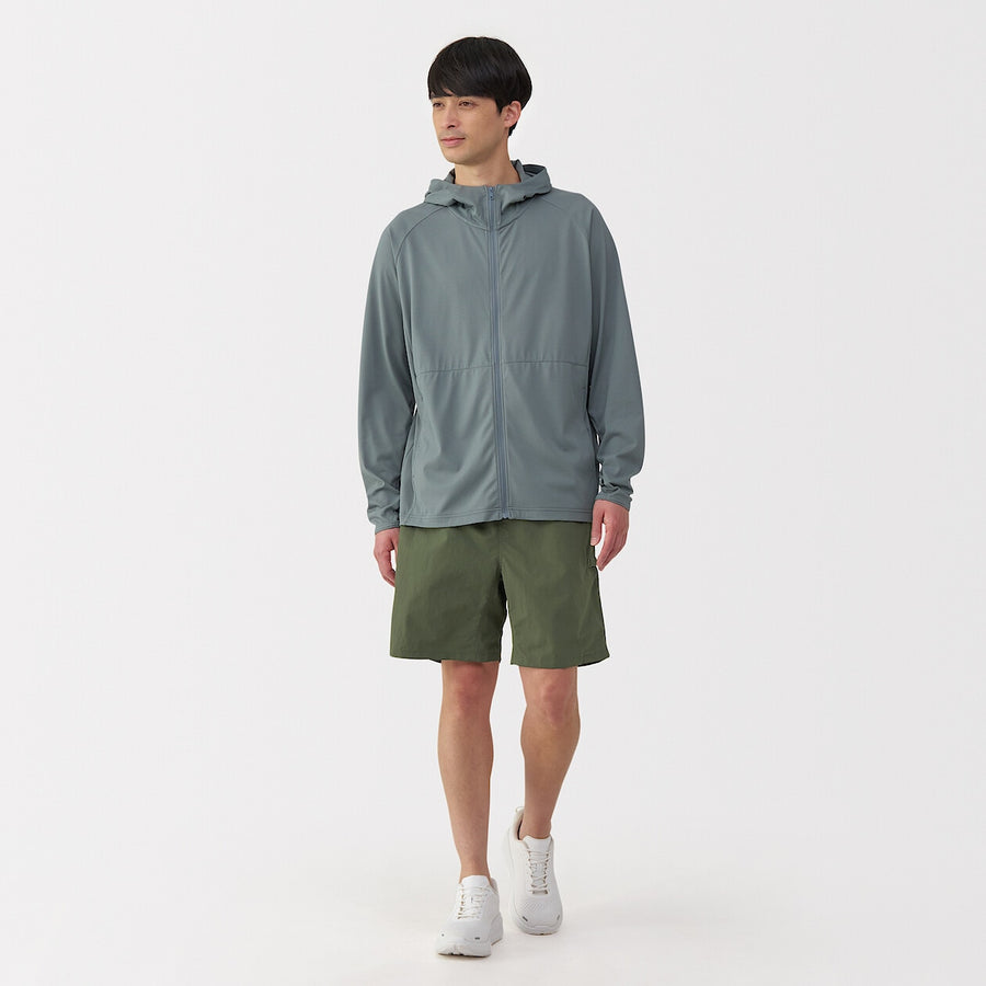 M's Water repellent shorts Medium greyXS