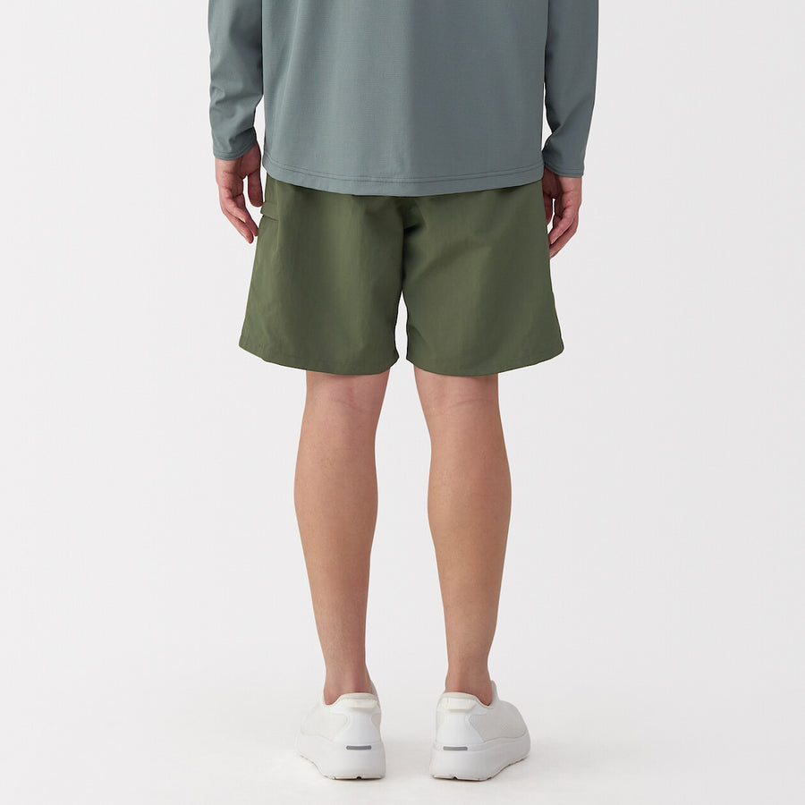 M's Water repellent shorts Medium greyXS